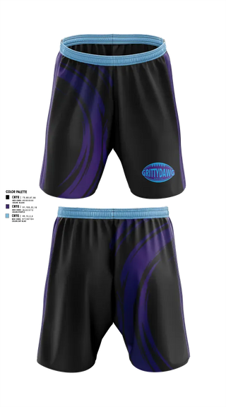 Athletic Shorts With Pockets, GrittyDawg Athletics, , Teamtime, Team time, sublimation, custom sports apparel, team uniforms, spirit wear, spiritwear, sports uniforms, custom shirts, team store, custom team store, fundraiser sports, apparel fundraiser