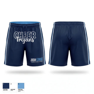 Athletic Shorts With Pockets, Jordan-Elbridge varsity, Cheer, Teamtime, Team time, sublimation, custom sports apparel, team uniforms, spirit wear, spiritwear, sports uniforms, custom shirts, team store, custom team store, fundraiser sports, apparel fundraiser