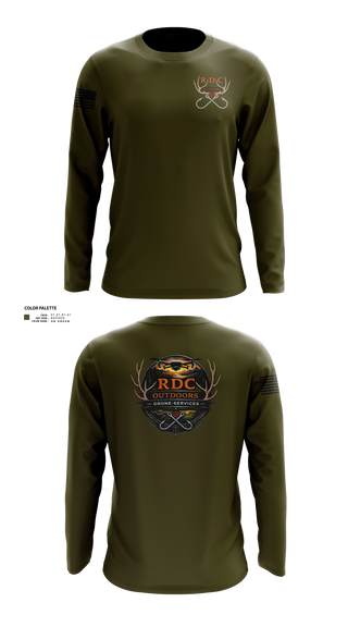 Long Sleeve Performance Shirt, RDC Outdoors, Police, Teamtime, Team time, sublimation, custom sports apparel, team uniforms, spirit wear, spiritwear, sports uniforms, custom shirts, team store, custom team store, fundraiser sports, apparel fundraiser