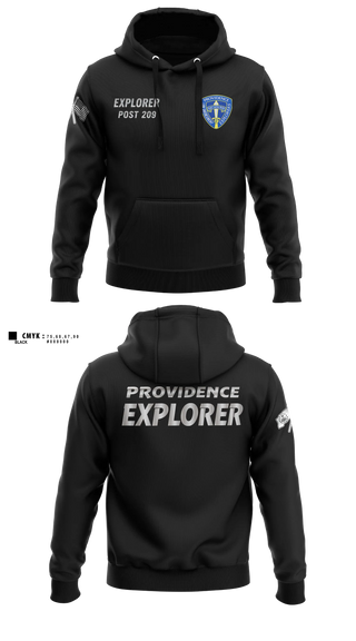 Hoodie, Explorers, Police, Teamtime, Team time, sublimation, custom sports apparel, team uniforms, spirit wear, spiritwear, sports uniforms, custom shirts, team store, custom team store, fundraiser sports, apparel fundraiser