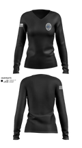 Clermont PD 17017989 Women's Long Sleeve V-neck Shirt - 23