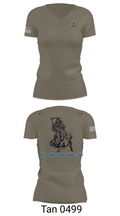 204th MDP 13432690 Women's Short Sleeve V-neck Shirt - 6