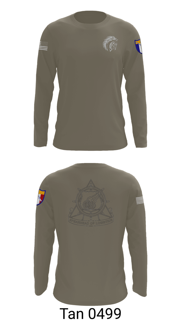 Long Sleeve Performance Shirt, 2112th Transportation Company, , Teamtime, Team time, sublimation, custom sports apparel, team uniforms, spirit wear, spiritwear, sports uniforms, custom shirts, team store, custom team store, fundraiser sports, apparel fundraiser