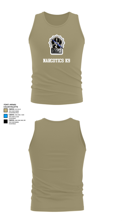 Narcotics K9 63808896 Tank Top - 94