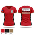 Eastern Garrett vol fire & rescue dept 6071888 Women's Short Sleeve V-neck Shirt - 1
