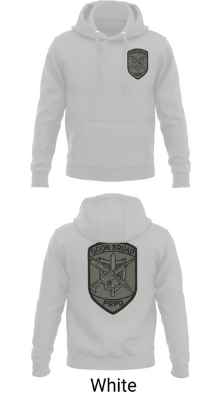 Hoodie, Goon Squad PRPD, Police, Teamtime, Team time, sublimation, custom sports apparel, team uniforms, spirit wear, spiritwear, sports uniforms, custom shirts, team store, custom team store, fundraiser sports, apparel fundraiser