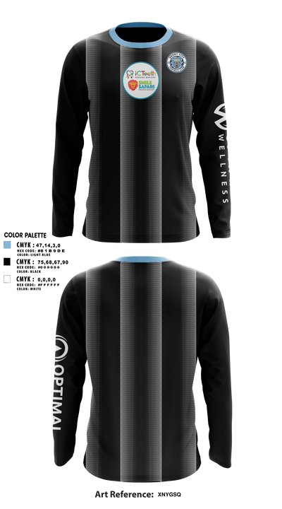 Derby City FC 12420968 Long Sleeve Performance Shirt 9