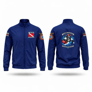 Windbreaker, West Tuckerton Fire Company, Fire Department, Teamtime, Team time, sublimation, custom sports apparel, team uniforms, spirit wear, spiritwear, sports uniforms, custom shirts, team store, custom team store, fundraiser sports, apparel fundraiser