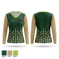 Crew 7 Women's Long Sleeve V-neck Shirt - 1
