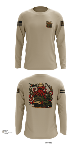 Long Sleeve Performance Shirt, NCHB-1, , Teamtime, Team time, sublimation, custom sports apparel, team uniforms, spirit wear, spiritwear, sports uniforms, custom shirts, team store, custom team store, fundraiser sports, apparel fundraiser