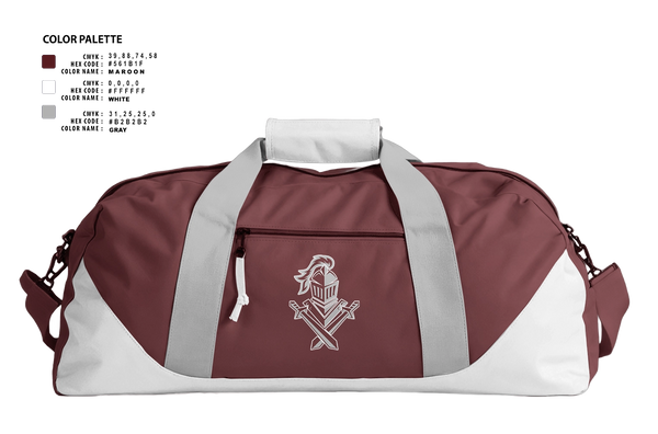 Duffle Bag, Noble Athletic DepartmentNoble High School, Spirit Store, Teamtime, Team time, sublimation, custom sports apparel, team uniforms, spirit wear, spiritwear, sports uniforms, custom shirts, team store, custom team store, fundraiser sports, apparel fundraiser
