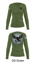 Critical Incident Intelligence Unit 55950160 Women's Long Sleeve V-neck Shirt - 54