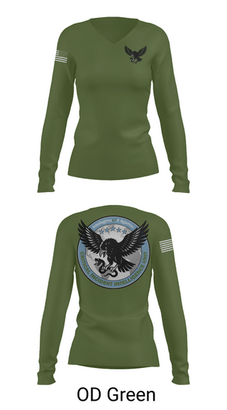 Womens Long Sleeve Vneck Shirt, Critical Incident Intelligence Unit, , Teamtime, Team time, sublimation, custom sports apparel, team uniforms, spirit wear, spiritwear, sports uniforms, custom shirts, team store, custom team store, fundraiser sports, apparel fundraiser