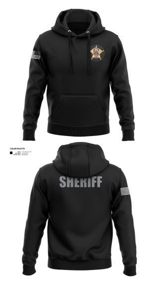 Hoodie, WISE COUNTY SHERIFF'S OFFICE - TEXAS, Police, Teamtime, Team time, sublimation, custom sports apparel, team uniforms, spirit wear, spiritwear, sports uniforms, custom shirts, team store, custom team store, fundraiser sports, apparel fundraiser