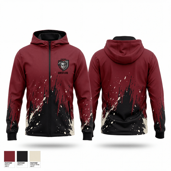 Windbreaker, Lansingburgh Knights, Wrestling, Teamtime, Team time, sublimation, custom sports apparel, team uniforms, spirit wear, spiritwear, sports uniforms, custom shirts, team store, custom team store, fundraiser sports, apparel fundraiser