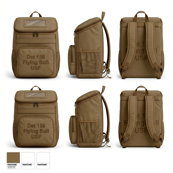 Gear Bag, Det 158 Flying Bull USF, Air Force, Teamtime, Team time, sublimation, custom sports apparel, team uniforms, spirit wear, spiritwear, sports uniforms, custom shirts, team store, custom team store, fundraiser sports, apparel fundraiser