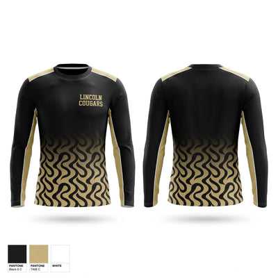 LINCOLN COUGARS Long Sleeve Performance Shirt 2