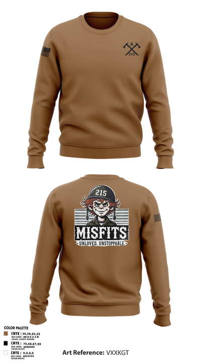 CAT 215 64417206 Crew Neck Sweatshirt - 4