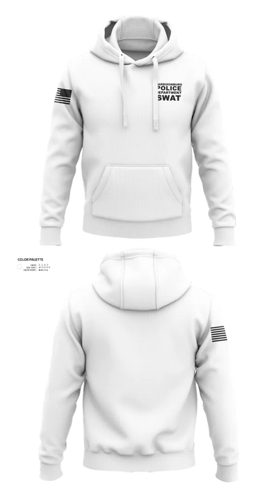 Harrisonburg Police Department SWAT 26115701 Hoodie - 102