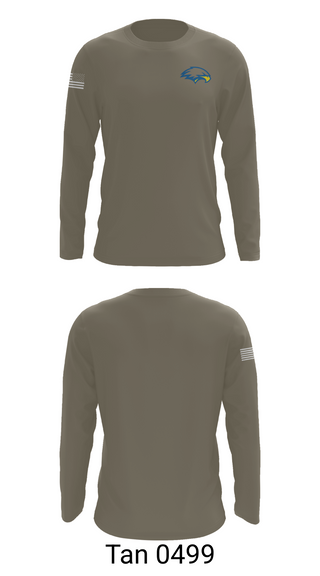 Long Sleeve Performance Shirt, Ruskin Highschool MCJROTC, Marines, Teamtime, Team time, sublimation, custom sports apparel, team uniforms, spirit wear, spiritwear, sports uniforms, custom shirts, team store, custom team store, fundraiser sports, apparel fundraiser