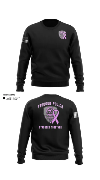Crew Neck Sweatshirt, Tesuque Police Dept, , Teamtime, Team time, sublimation, custom sports apparel, team uniforms, spirit wear, spiritwear, sports uniforms, custom shirts, team store, custom team store, fundraiser sports, apparel fundraiser