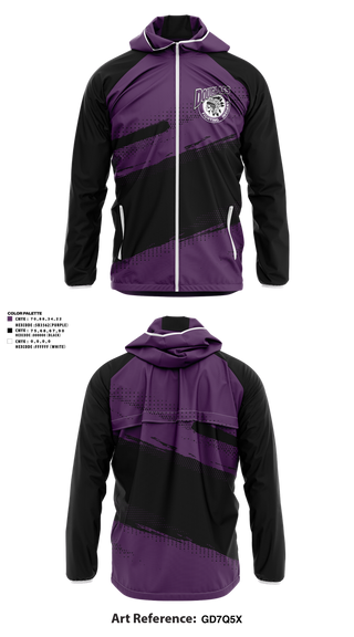 Windbreaker, Douglass Fighting Indians Cheer, Cheer, Teamtime, Team time, sublimation, custom sports apparel, team uniforms, spirit wear, spiritwear, sports uniforms, custom shirts, team store, custom team store, fundraiser sports, apparel fundraiser