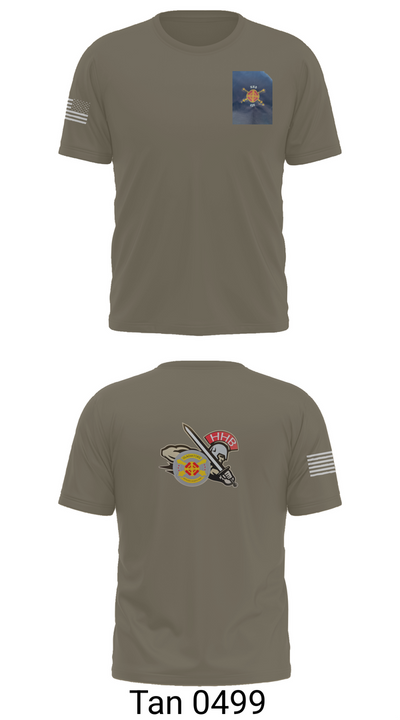 HHB, 428th Field Artillery Brigade 81466610 Old School Cotton Feel Shirt - 70