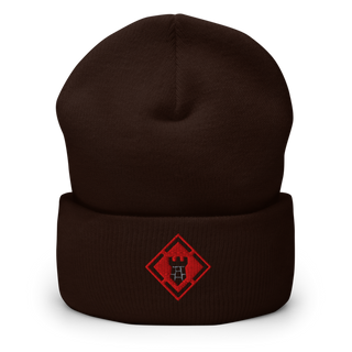 20th Engineer Brigade 13540716 Cuffed Beanie | Yupoong 1501KC