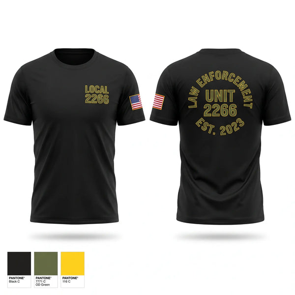 Short Sleeve Performance Shirt, Local 2266, Police, Teamtime, Team time, sublimation, custom sports apparel, team uniforms, spirit wear, spiritwear, sports uniforms, custom shirts, team store, custom team store, fundraiser sports, apparel fundraiser