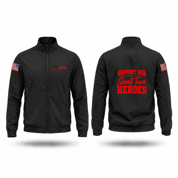 Windbreaker, Terlton Volunteer Fire Department, Fire Department, Teamtime, Team time, sublimation, custom sports apparel, team uniforms, spirit wear, spiritwear, sports uniforms, custom shirts, team store, custom team store, fundraiser sports, apparel fundraiser