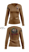 LCAC 26 46359617 Women's Long Sleeve V-neck Shirt - 22