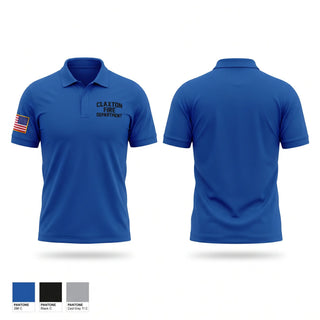 Short Sleeve Performance Polo, Claxton fire department, Fire Department, Teamtime, Team time, sublimation, custom sports apparel, team uniforms, spirit wear, spiritwear, sports uniforms, custom shirts, team store, custom team store, fundraiser sports, apparel fundraiser