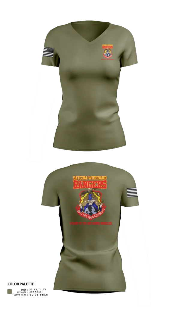 Womens Short Sleeve Vneck Shirt, Satcom, Air Force, Teamtime, Team time, sublimation, custom sports apparel, team uniforms, spirit wear, spiritwear, sports uniforms, custom shirts, team store, custom team store, fundraiser sports, apparel fundraiser