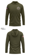 Costilla County Sheriff's Office Long Sleeve Performance Shirt with hood - 11