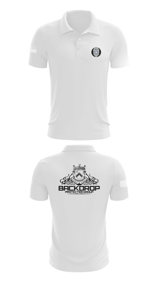 Short Sleeve Performance Polo, Backdrop Protection Group, , Teamtime, Team time, sublimation, custom sports apparel, team uniforms, spirit wear, spiritwear, sports uniforms, custom shirts, team store, custom team store, fundraiser sports, apparel fundraiser