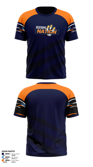 Short Sleeve Performance Shirt, Herbert Akins Road Middle School, Track & Field, Teamtime, Team time, sublimation, custom sports apparel, team uniforms, spirit wear, spiritwear, sports uniforms, custom shirts, team store, custom team store, fundraiser sports, apparel fundraiser