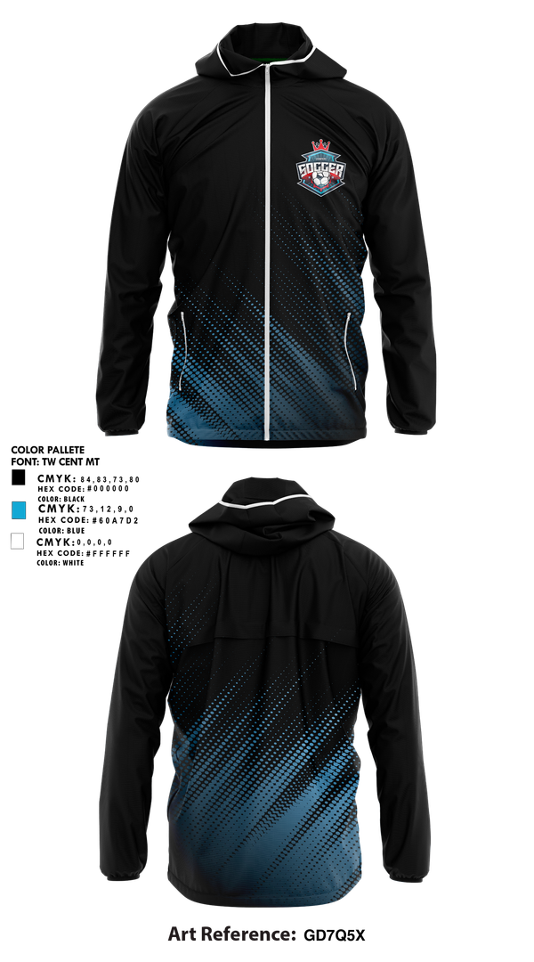 Windbreaker, Fc, Men's Soccer, Teamtime, Team time, sublimation, custom sports apparel, team uniforms, spirit wear, spiritwear, sports uniforms, custom shirts, team store, custom team store, fundraiser sports, apparel fundraiser