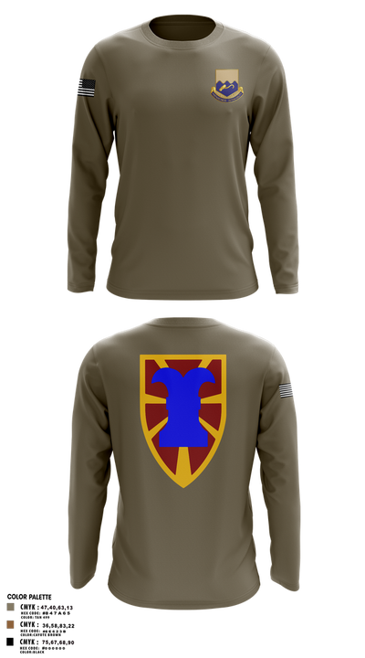 331 transportation company 93434208 Long Sleeve Performance Shirt 1