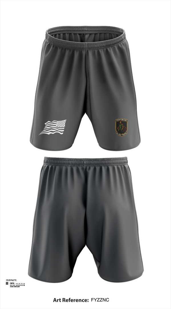 Athletic Shorts With Pockets, SCC 10th Field Hospital, , Teamtime, Team time, sublimation, custom sports apparel, team uniforms, spirit wear, spiritwear, sports uniforms, custom shirts, team store, custom team store, fundraiser sports, apparel fundraiser
