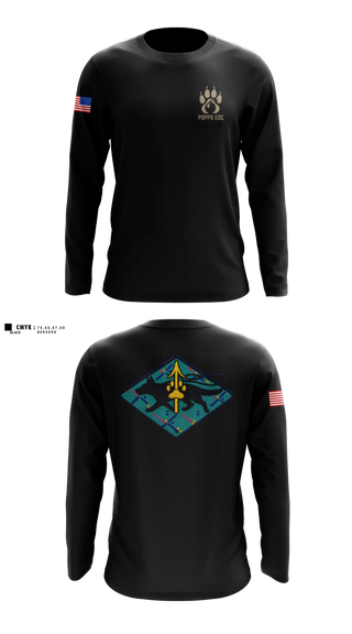 Long Sleeve Performance Shirt, Port Of Portland Police K9, Police, Teamtime, Team time, sublimation, custom sports apparel, team uniforms, spirit wear, spiritwear, sports uniforms, custom shirts, team store, custom team store, fundraiser sports, apparel fundraiser