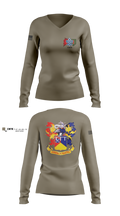 3-66 AR 33931527 Women's Long Sleeve V-neck Shirt - 1