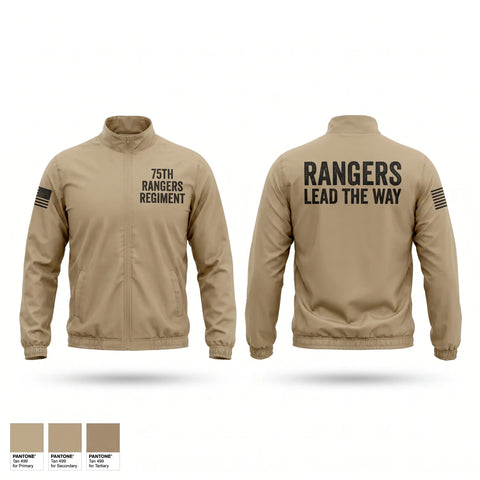Windbreaker, 75th ranger regiment, Army, Teamtime, Team time, sublimation, custom sports apparel, team uniforms, spirit wear, spiritwear, sports uniforms, custom shirts, team store, custom team store, fundraiser sports, apparel fundraiser