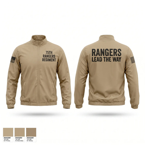 Windbreaker, 75th ranger regiment, Army, Teamtime, Team time, sublimation, custom sports apparel, team uniforms, spirit wear, spiritwear, sports uniforms, custom shirts, team store, custom team store, fundraiser sports, apparel fundraiser