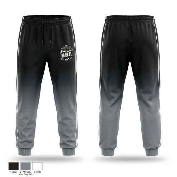 Sweatpants, SBF, Men's Basketball, Teamtime, Team time, sublimation, custom sports apparel, team uniforms, spirit wear, spiritwear, sports uniforms, custom shirts, team store, custom team store, fundraiser sports, apparel fundraiser