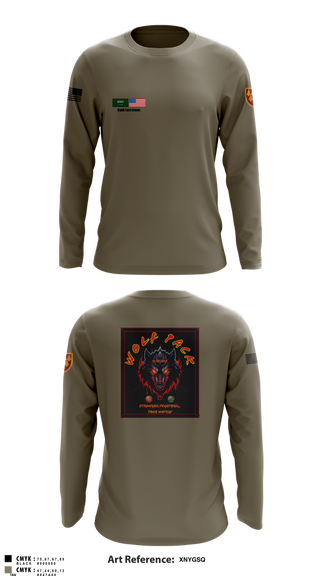 Long Sleeve Performance Shirt, B/4-60TH ADAR, Army, Teamtime, Team time, sublimation, custom sports apparel, team uniforms, spirit wear, spiritwear, sports uniforms, custom shirts, team store, custom team store, fundraiser sports, apparel fundraiser