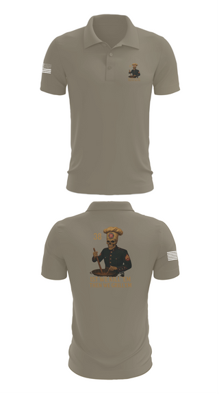 Short Sleeve Performance Polo, 1/1, Marines, Teamtime, Team time, sublimation, custom sports apparel, team uniforms, spirit wear, spiritwear, sports uniforms, custom shirts, team store, custom team store, fundraiser sports, apparel fundraiser