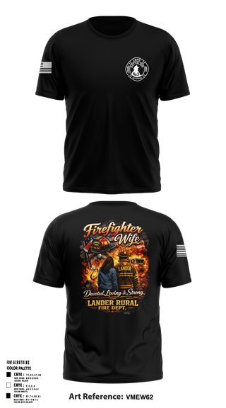 Short Sleeve Performance Shirt, Lander rural fire, Fire Department, Teamtime, Team time, sublimation, custom sports apparel, team uniforms, spirit wear, spiritwear, sports uniforms, custom shirts, team store, custom team store, fundraiser sports, apparel fundraiser