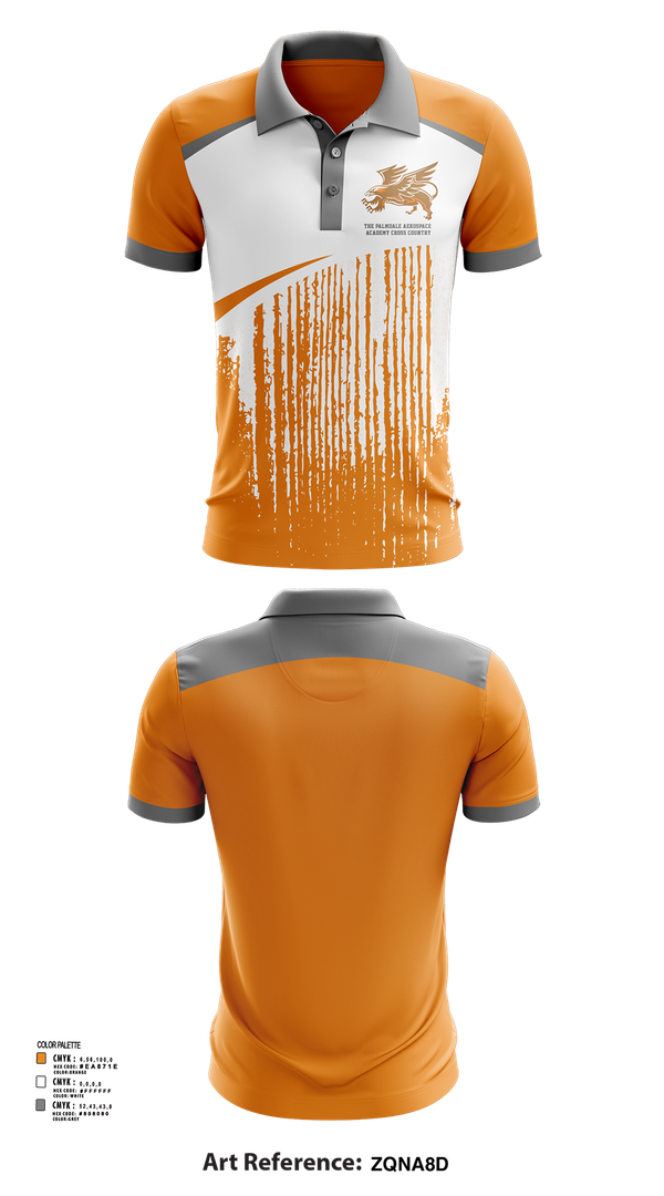 Short Sleeve Performance Polo, The Palmdale Aerospace Academy Cross Country, Cross Country, Teamtime, Team time, sublimation, custom sports apparel, team uniforms, spirit wear, spiritwear, sports uniforms, custom shirts, team store, custom team store, fundraiser sports, apparel fundraiser
