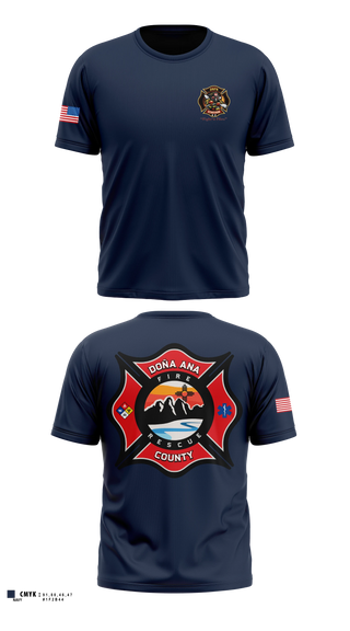 Short Sleeve Performance Shirt, Dona Ana fire Rescue Station 42, Fire Department, Teamtime, Team time, sublimation, custom sports apparel, team uniforms, spirit wear, spiritwear, sports uniforms, custom shirts, team store, custom team store, fundraiser sports, apparel fundraiser