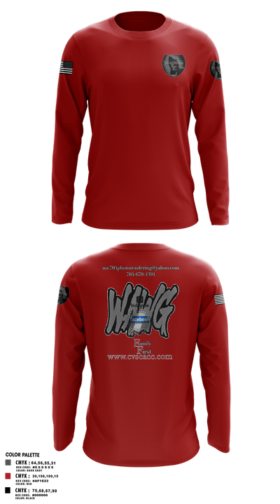 WeAllWeGot~Family First 22026589 Long Sleeve Performance Shirt 25